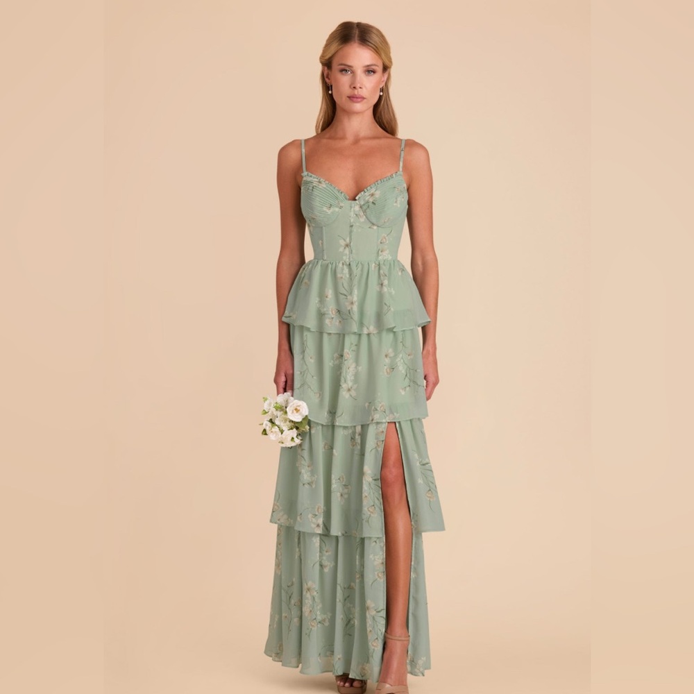 Birdy Grey Sage Le Fleur Lola Maxi Dress